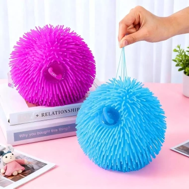 Puffer Ball 17cm Đồ chơi giảm căng thẳng, búp nảy, rèn luyện giác quan cho trẻ em 8 Puffer Ball 17cm Đồ chơi giảm căng thẳng, búp nảy, rèn luyện giác quan cho trẻ em 8