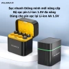 PUJIMAX Bộ sạc pin thông minh 8 khe 1.5V Li-ion AA 4.255mWh - Tự động ngắt, chống sạc quá mức, chỉ 367.999k VND 2