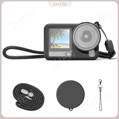 PULUZ Fat Niu - Vỏ silicon bảo vệ DJI Osmo Action 6, dây buộc cầm tay, giá ưu đãi 7 PULUZ Fat Niu - Vỏ silicon bảo vệ DJI Osmo Action 6, dây buộc cầm tay, giá ưu đãi 7