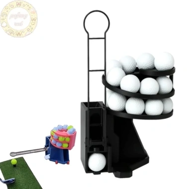 PURED Golf Launcher Pro - Hộp đựng di động, giữ 25 bóng, hỗ trợ huấn luyện golf, dung lượng lớn cho người yêu Golf VN