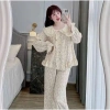 Pyjama dài bèo ren hình Tiểu Thư chất liệu mềm mát, set 2 giá ưu đãi 135k 10