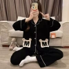 Pyjama nữ cotton cao cấp dài tay Mickey đen - Dễ thương, trẻ trung, năng động, giá 180.000 VND 4