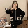 Pyjama nữ cotton cao cấp dài tay Mickey đen - Dễ thương, trẻ trung, năng động, giá 180.000 VND 6