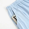 Pyjama Nữ Cotton Mỏng Mùa Hè – Quần Short Rời Kích Thước Lớn, Có Thể Mặc Ngoài 2