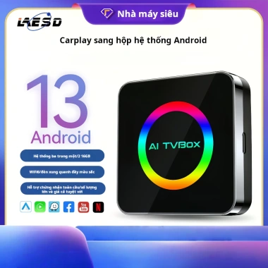Q2D 3 trong 1 CarPlay Android Auto Mirror Link Giải trí trên màn hình xe, giảm 20%