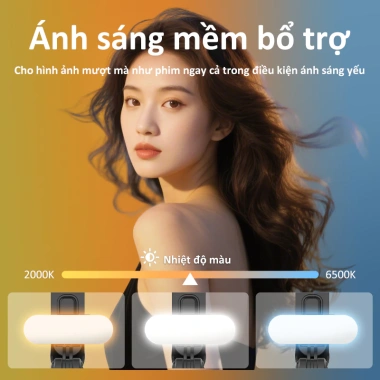 QAML A03 Gậy Tự Sướng Bluetooth 5 Xoay 360° Đế 80cm Đèn LED Điều Chỉnh Ấm Lạnh - Giá 220k 8 QAML A03 Gậy Tự Sướng Bluetooth 5 Xoay 360° Đế 80cm Đèn LED Điều Chỉnh Ấm Lạnh - Giá 220k 8