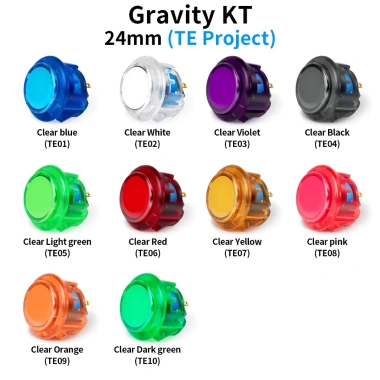 QANBA Trọng Lực KT Arcade Nút 24mm - Phụ Kiện Công Tắc Điều Chỉnh DIY Giá Sốc 173k
