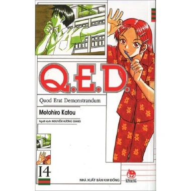 Q.E.D lẻ chất lượng tốt, có ố tùy tập - AE cần thêm ảnh IB, giá ưu đãi 25.000 VND 2