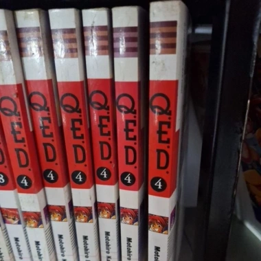 Q.E.D lẻ chất lượng tốt, có ố tùy tập - AE cần thêm ảnh IB, giá ưu đãi 25.000 VND 3