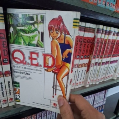 Q.E.D lẻ chất lượng tốt, có ố tùy tập - AE cần thêm ảnh IB, giá ưu đãi 25.000 VND 6