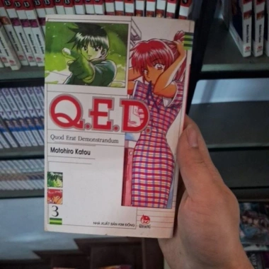 Q.E.D lẻ chất lượng tốt, có ố tùy tập - AE cần thêm ảnh IB, giá ưu đãi 25.000 VND 8