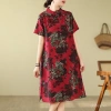 Qipao midi phong cách Trung Hoa retro mùa Hè - Giá chỉ 692.321₫, giảm mạnh 2