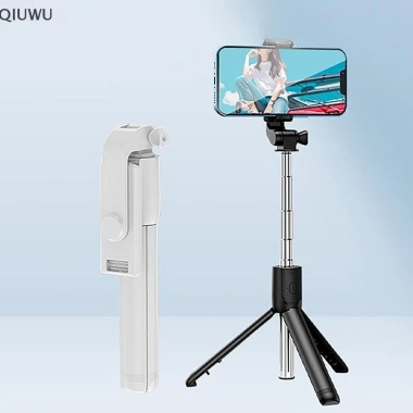 Qiuwu Gậy Selfie Không Dây Gập Nhỏ Gọn - Giá Đỡ Monopod, Chân Máy Thu Gọn, 65.450 VND
