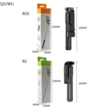 Qiuwu Gậy Selfie Không Dây Gập Nhỏ Gọn - Giá Đỡ Monopod, Chân Máy Thu Gọn, 65.450 VND