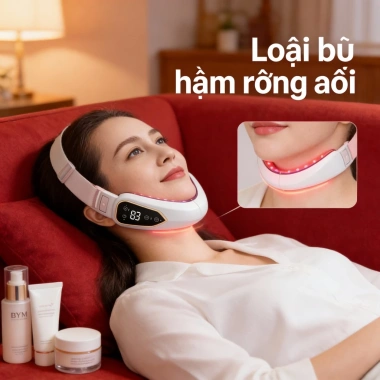 QQT Máy Massage Giảm Mập Mặt 12 Level - Tan Mỡ, Nâng Cơ V-Line, Giảm 2 Cằm, Da Săn Chắc 220k