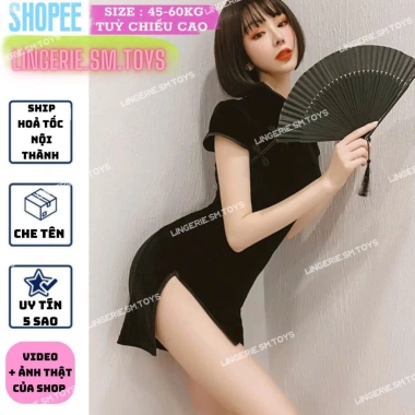 QR658 Hỏa Tốc Che Tên Suông Xám Tân Cosplay Trung Hoa Gợi Cảm Thân Thao Quyến Rũ