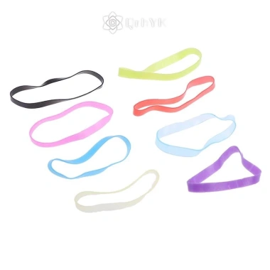 Qrhyk 1.000 Dây Cao Su Dùng Một Lần Dây Buộc Tóc Co Giãn Đuôi Ngựa Cho Bé Gái