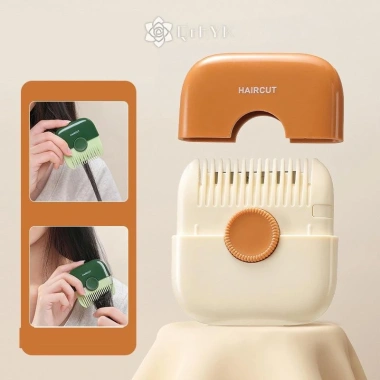 Qrhyk 2 Trong 1 Cắt Tóc & Làm Tóc - Lược Viền Nổ, Tông Đơ Đa Năng, DIY Tạo Kiểu Tóc Cho Bé - Giá 47.812 VND 8
