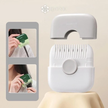 Qrhyk 2 Trong 1 Cắt Tóc & Làm Tóc - Lược Viền Nổ, Tông Đơ Đa Năng, DIY Tạo Kiểu Tóc Cho Bé - Giá 47.812 VND 9