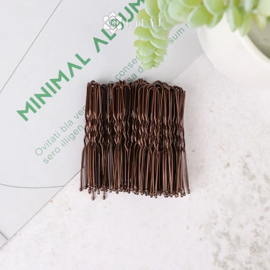 Qrhyk 50 Cái Kẹp Tóc Bobby Pin Hình Chữ U Sóng Barrette Salon Giá 43.632 VND 10