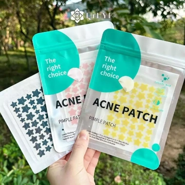QrhYK 51 miếng dán mụn da mặt, phai màu vết mụn, đóng mụn nhanh, giảm 20% 2