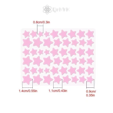 QrhYK 51 miếng dán mụn da mặt, phai màu vết mụn, đóng mụn nhanh, giảm 20% 5