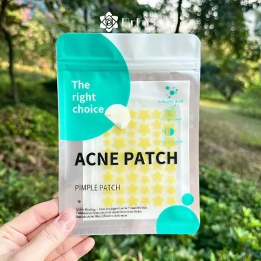 QrhYK 51 miếng dán mụn da mặt, phai màu vết mụn, đóng mụn nhanh, giảm 20% 9