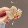 Qrhyk Áo chân lá thổ cẩm pha lê dễ thương cho tiệc cưới nữ - quà tặng 4