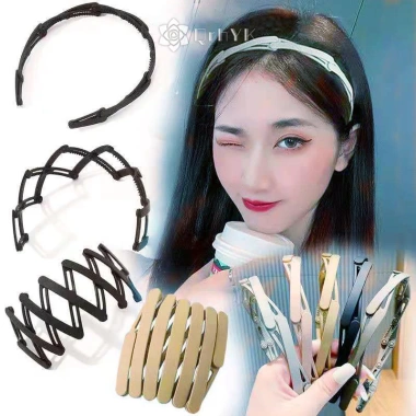 Qrhyk Di Động Chống Trơn Trượt, Gập Lại, Thu Vào - Băng Đô Quấn Tóc Unisex, Phụ Kiện Tóc Mới