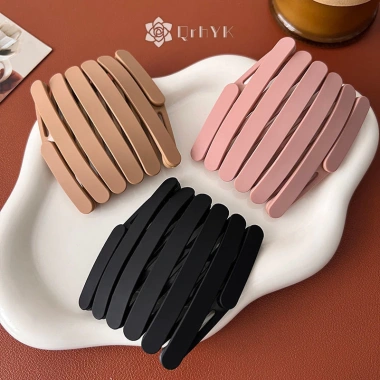 Qrhyk Di Động Chống Trơn Trượt, Gập Lại, Thu Vào - Băng Đô Quấn Tóc Unisex, Phụ Kiện Tóc Mới 3 Qrhyk Di Động Chống Trơn Trượt, Gập Lại, Thu Vào - Băng Đô Quấn Tóc Unisex, Phụ Kiện Tóc Mới 3