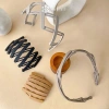 Qrhyk Di Động Chống Trơn Trượt, Gập Lại, Thu Vào - Băng Đô Quấn Tóc Unisex, Phụ Kiện Tóc Mới 7