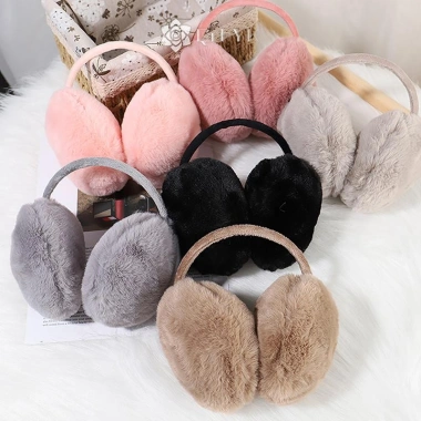 Qrhyk Di Động Gấp Mùa Đông Ấm Áp Bịt Tai Màu Trơn Earflap Ngoài Trời Bảo Vệ Lạnh - 52.470₫