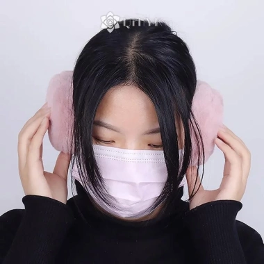 Qrhyk Di Động Gấp Mùa Đông Ấm Áp Bịt Tai Màu Trơn Earflap Ngoài Trời Bảo Vệ Lạnh - 52.470₫