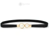 Qrhyk Ngọc Trai Khóa Da Thắt Lưng Co Giãn Cho Váy Nữ Giá ưu đãi 44.100 VND 9