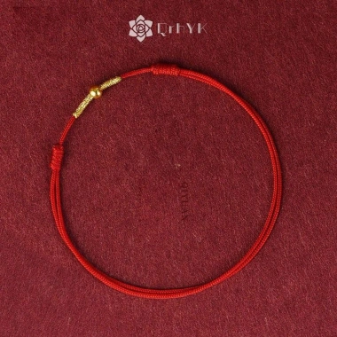 Qrhyk Vòng Tay Handmade Dây Đỏ May Mắn Điều Chỉnh cho Nam Nữ - Thời Trang 2.024 Giá ưu đãi 34.300đ