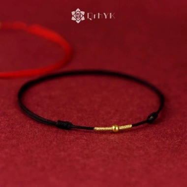 Qrhyk Vòng Tay Handmade Dây Đỏ May Mắn Điều Chỉnh cho Nam Nữ - Thời Trang 2.024 Giá ưu đãi 34.300đ 5 Qrhyk Vòng Tay Handmade Dây Đỏ May Mắn Điều Chỉnh cho Nam Nữ - Thời Trang 2.024 Giá ưu đãi 34.300đ 5