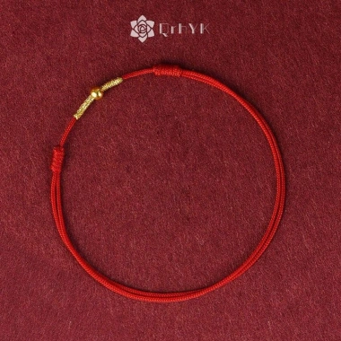 Qrhyk Vòng Tay Handmade Dây Đỏ May Mắn Điều Chỉnh cho Nam Nữ - Thời Trang 2.024 Giá ưu đãi 34.300đ