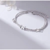 Quà 8/3 Vòng Tay Đôi Soaring Hearts Titanium Không Gỉ Tặng Người Yêu Nam Nữ 9