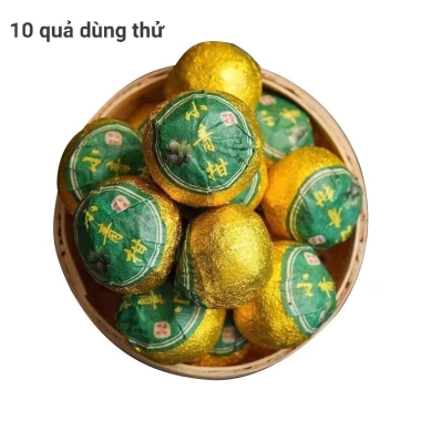 Quà biếu cao cấp: Hộp 250g Trà Phổ Nhĩ Quất Tiểu Thanh Cam - 80.000₫
