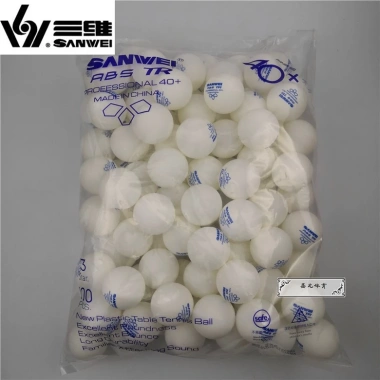 Quả bóng bàn tập luyện Sanwei 40+ ABS dai bền, khó vỡ - Giá chỉ 189.000 VNĐ