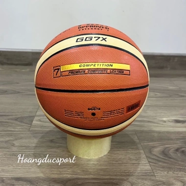 Quả bóng rổ cao su size 3-5-6-7, tặng túi lưới và kim bơm, giá ưu đãi 85.000₫