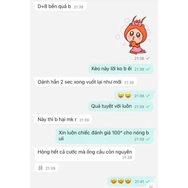 Quả cầu lông D+8 HANGYU tốc độ 76 - 12 quả/ống giá ưu đãi 235k 7