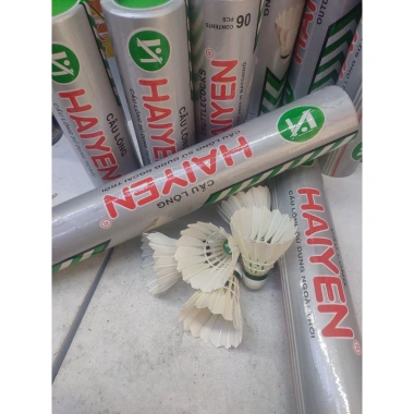 Quả cầu lông Hải Yến Bạc chính hãng, rẻ nhất thị trường, 12/6 quả, giảm giá 195k 5 Quả cầu lông Hải Yến Bạc chính hãng, rẻ nhất thị trường, 12/6 quả, giảm giá 195k 5