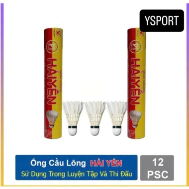 Quả cầu lông Hải Yến S70‑S90 6‑12 trái, ống thi đấu chuyên nghiệp - 149.000đ