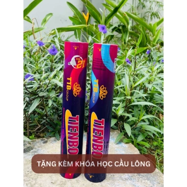Quả Cầu Lông Tiến Bộ 12 quả - Bền, bay ổn định, phù hợp phong trào & thi đấu, tặng khóa học 6
