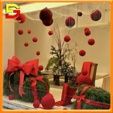 Quả Cầu Nhung Đỏ Trái Châu DC-786 - Trang Trí Cây Thông Noel Giáng Sinh Lễ Tết, Giá 49.000 3 Quả Cầu Nhung Đỏ Trái Châu DC-786 - Trang Trí Cây Thông Noel Giáng Sinh Lễ Tết, Giá 49.000 3