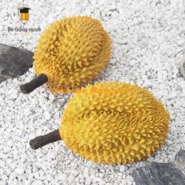 Quả sầu riêng giả thật - Trang trí tiệc, dạy trẻ học, giá ưu đãi 319.000đ
