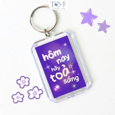 Quà Tặng 20/10: Móc Khoá Balo Dễ Thương, Thông Điệp Động Lực, KeyChain Treo Balo - Tặng Mẹ 15k 4