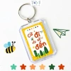 Quà Tặng 20/10: Móc Khoá Balo Dễ Thương, Thông Điệp Động Lực, KeyChain Treo Balo - Tặng Mẹ 15k 5