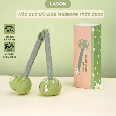 Quà Tặng 8/3 Hộp Búa Massage Thảo Dược Lason Giảm Giá 135k Thiết Thực Ý Nghĩa